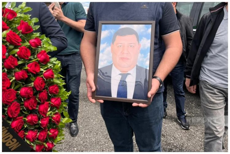 İranda qəzada həlak olan konsulumuz dəfn olunub - FOTO