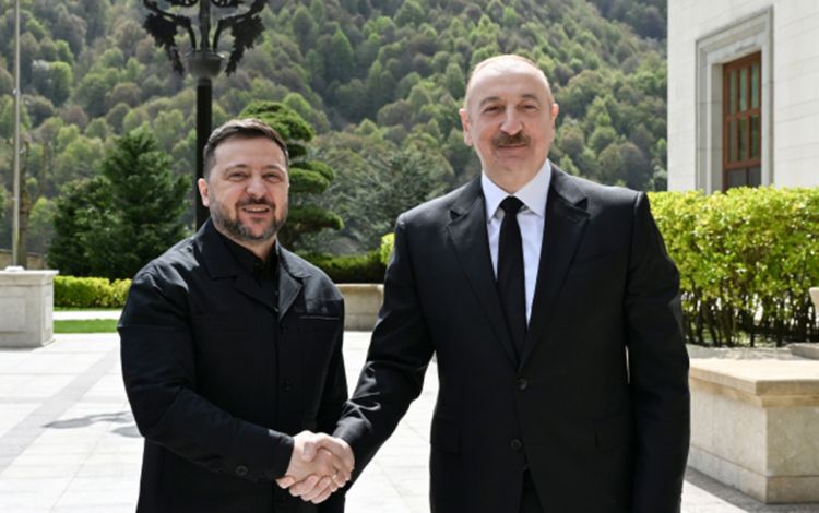 Zelenski Prezident İlham Əliyevi Müstəqillik Günü münasibətilə təbrik edib