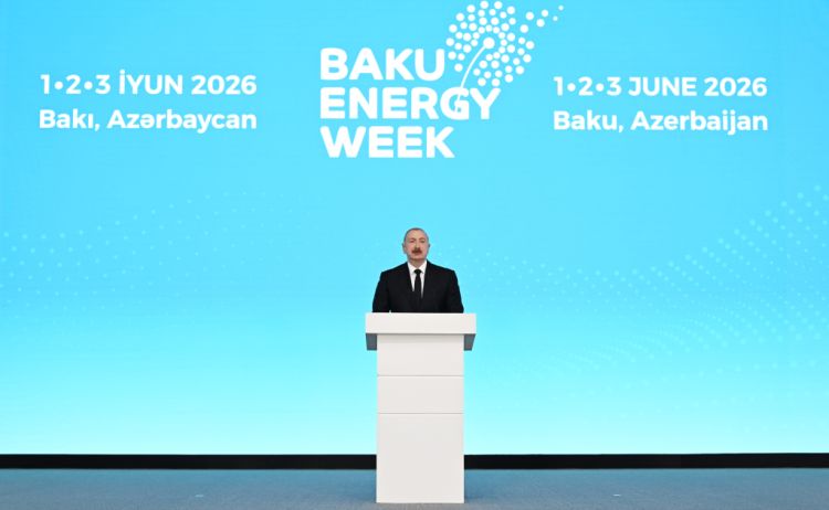 İlham Əliyev "Baku Energy Forum"un rəsmi açılışında çıxış edib - FOTO