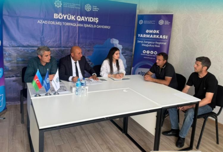 Zəngilanda növbəti əmək yarmarkası keçirilib