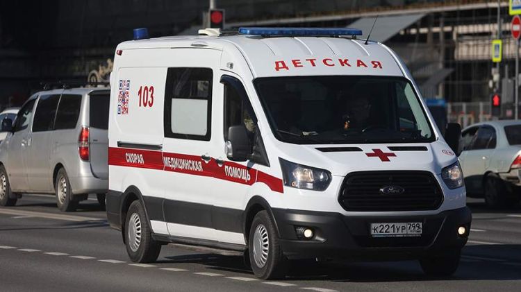 Moskvada uşaq mənzildə yanğın törədib və xəstəxanaya yerləşdirilib