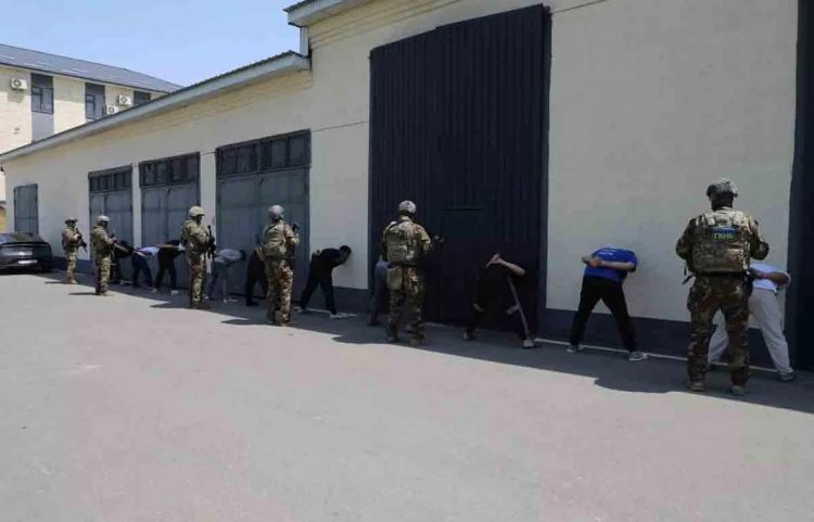 Qırğızıstanda terror aktları hazırlamaqda şübhəli bilinən  31 nəfər saxlanıldı