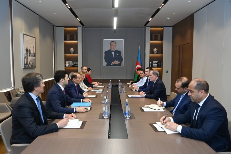 Ceyhun Bayramov Bağdad Amreyev ilə görüşüb - FOTO 
