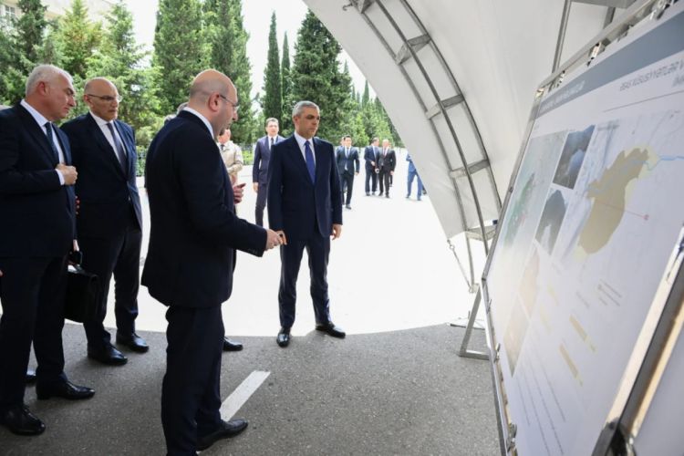 Ağdərə şəhərinin Baş planı təqdim edilib