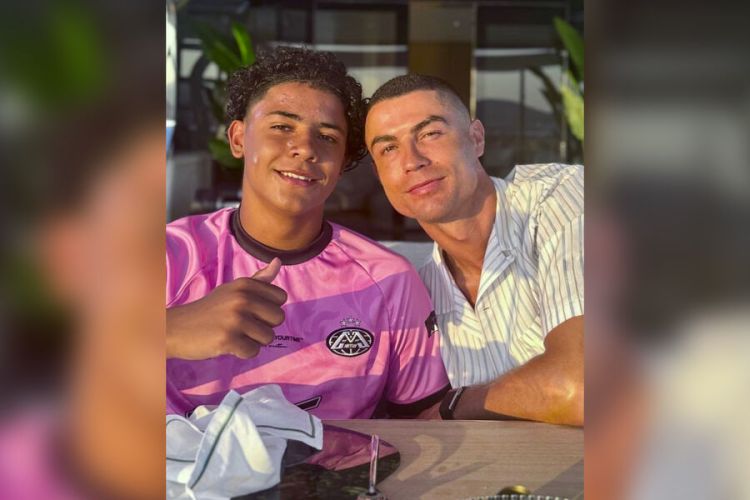 Ronaldu 16 yaşı olan oğlu ilə fotosunu paylaşdı