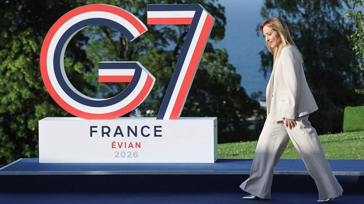 İtaliyanın Baş naziri Meloninin Makronun G7 sammitindəki çıxışına qeyri-adi reaksiyası