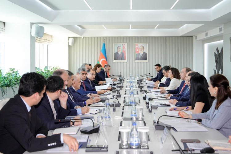 Sosial və İqtisadi məsələlər üzrə Üçtərəfli Komissiya növbəti iclasını keçirib - FOTO 