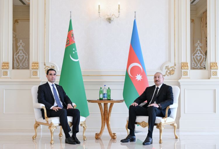 İlham Əliyevin Berdiməhəmmədov ilə təkbətək görüşü olub