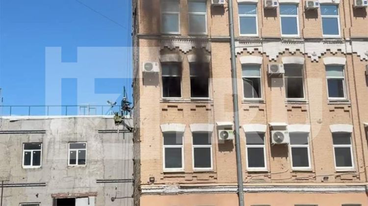 Sankt-Peterburqdakı "Manufaktura" biznes mərkəzində yanğın baş verib