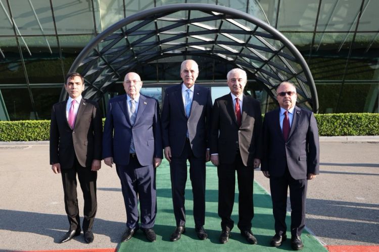 Numan Kurtulmuş Azərbaycanda səfərdədir -  FOTO
