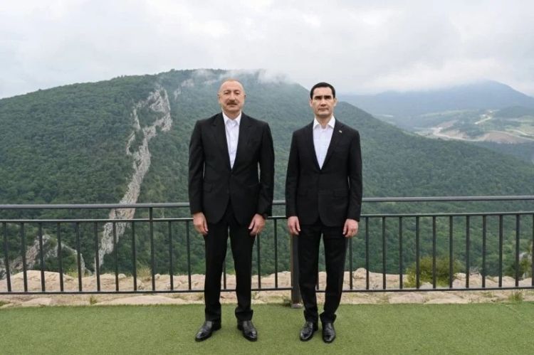 Berdiməhəmmədovun Azərbaycana ikigünlük rəsmi səfəri ilə bağlı  VİDEOÇARX