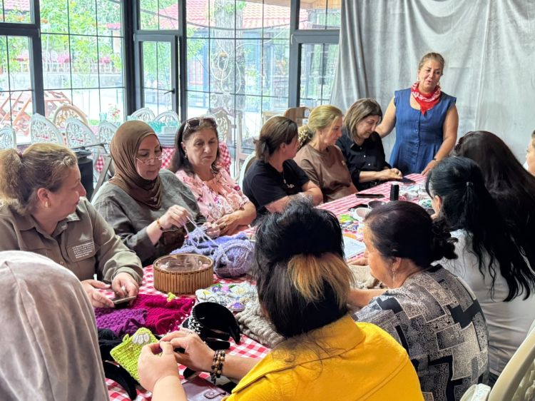 Laçında qadınların məşğulluq imkanlarının artırılmasına həsr olunmuş təlim keçirilib - FOTO