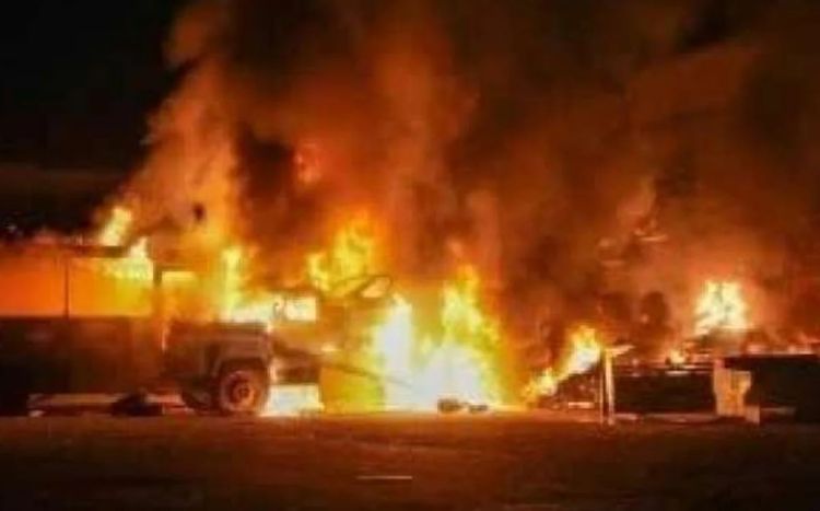 Ukrayna Rusiyanın "Transneft" obyektinə təkrar zərbə endirildiyini bildirib