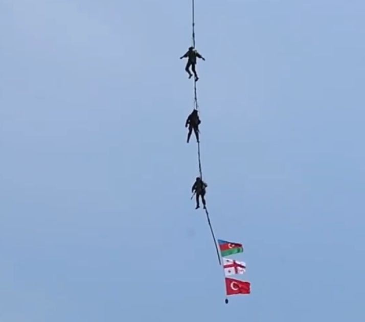 Azərbaycan, Gürcüstan və Türkiyə XTQ-lərin birgə təlimi başa çatıb - FOTO 
