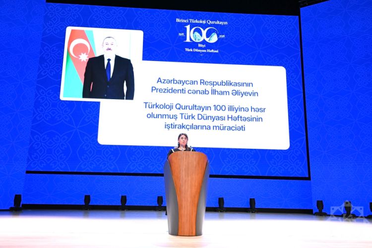 İlham Əliyevin "Türk Dünyası Həftəsi"nin iştirakçılarına  MÜRACİƏTİ