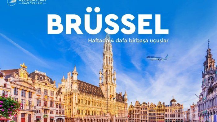AZAL Brüsselə birbaşa uçuşlara başlayır