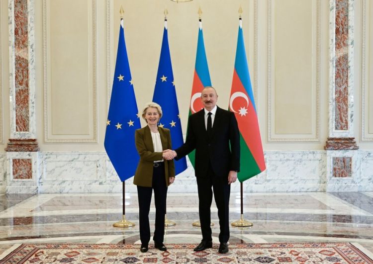 Prezident İlham Əliyev və Ursula fon der Lyayen mətbuata birgə bəyanatlarla çıxış ediblər - YENİLƏNİB