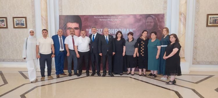 Ağdamda Xocalı şəhidi Məzahir Əbilovdan bəhs edən sənədli film nümayiş etdirilib - FOTO