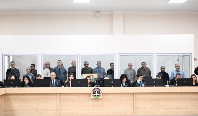 Arayik Harutyunyan və digər erməni separatçıların məhkəmə baxışı davam etdirilib