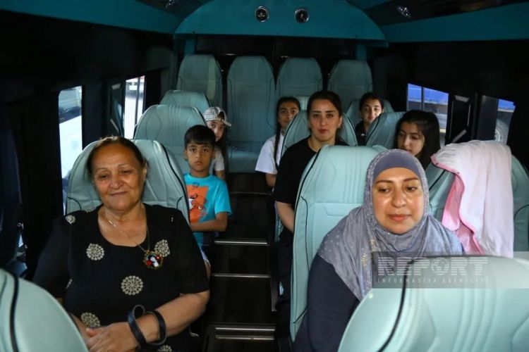 Xocavənd və Şuşaya köç karvanı yola salınıb