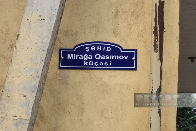 Cəlilabadda beş küçəyə şəhidlərin adı verilib