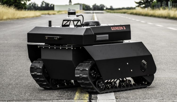 Almaniya Ukrayna üçün "Gereon" yerüstü dronlarının seriyalı istehsalına başlayır