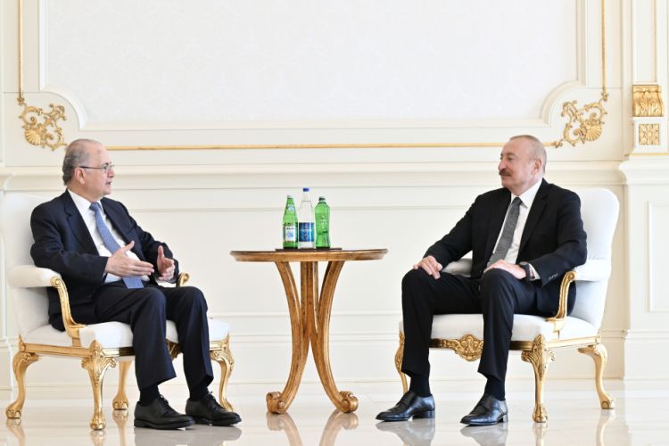 İlham Əliyev Fələstinin Baş nazirini qəbul edib - FOTO 