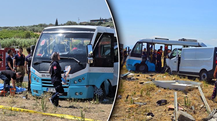 Türkiyədə iki mikroavtobus  toqquşub: Ölən və çox sayda yaralı var