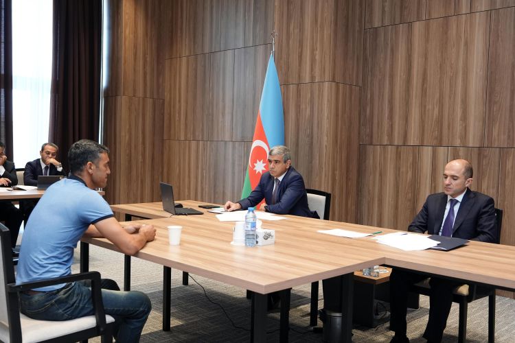 Anar Əliyev Zəngilanda vətəndaşları qəbul edib - FOTOLAR