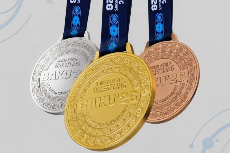 Bakıda keçiriləcək güləş üzrə dünya çempionatının  medalları təqdim olundu