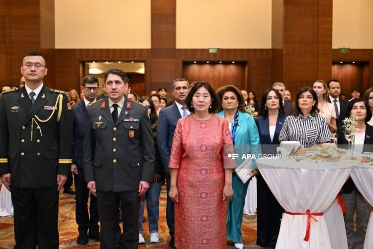 Bakıda Çin Xalq Azadlıq Ordusunun yaradılmasının 99-cu ildönümü qeyd olunub - FOTO