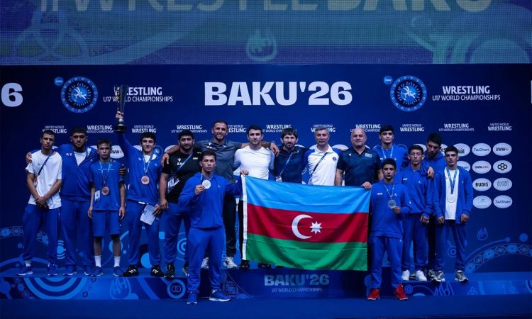 Azərbaycan güləşçiləri  dünya ikincisi oldu