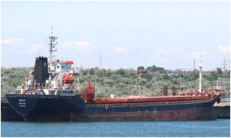 Odessa yaxınlığında dron hücumuna məruz qalan azərbaycanlı dənizçilərin gəmisi  Rumıniyaya çatdı