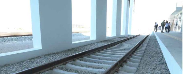 Ağdam–Xankəndi dəmir yolunun tikintisinin 44 %-ə yaxını başa çatıb