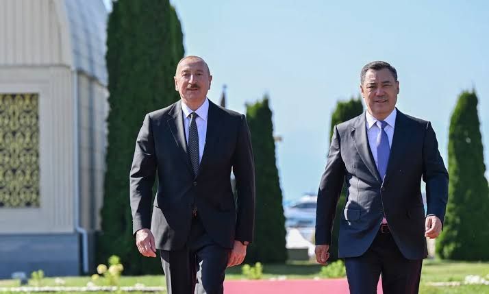 Prezident İlham Əliyevin Qırğızıstan səfərindən  VİDEOÇARX