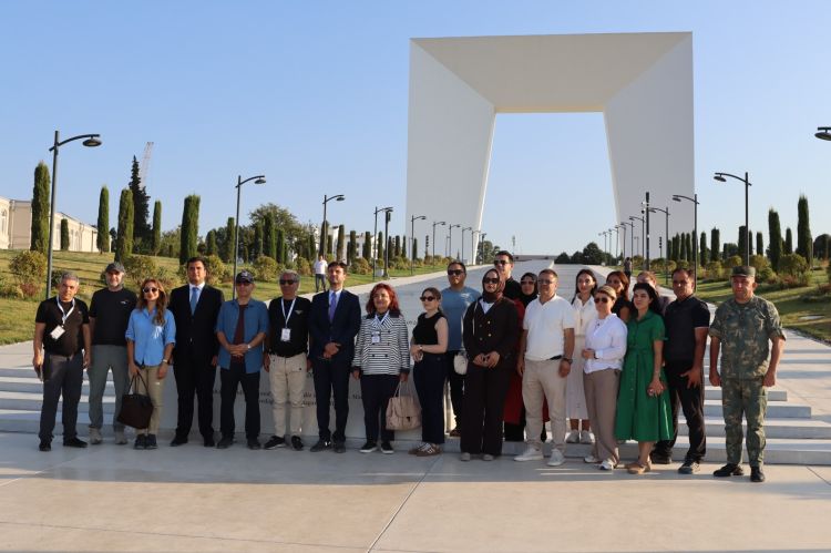 Türkiyənin media nümayəndələri Xankəndiyə səfər edib -  FOTO 