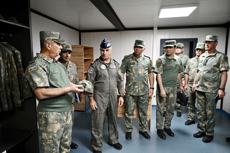 Hava Hücumundan Müdafiə bölmələri üçün 20-yə yaxın yeni hərbi obyekt istifadəyə verilib - VİDEO - FOTO