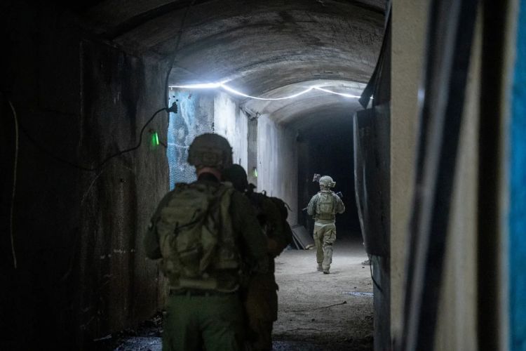 İsrail "Hizbullah"ın Livanın cənubunda yerləşən tunelini məhv edib