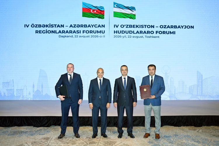 Özbəkistanla Azərbaycan arasında 5 sahədə sənədlər imzalanıb - FOTO 