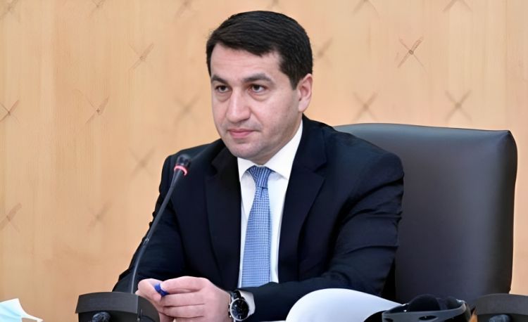Hikmət Hacıyev Ukraynanın III dərəcəli "Xidmətlərə görə" ordeni ilə təltif edilib - FOTO 