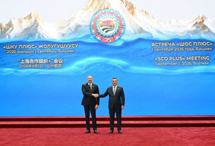 Prezident İlham Əliyev "ŞƏT plyus" formatında görüşdə iştirak edir