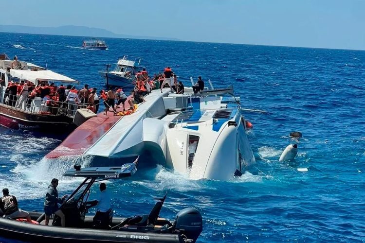Şimali Kiprdə gəmi qəzası ilə bağlı 3 Azərbaycan vətəndaşı saxlanılıb