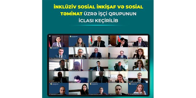 İnklüziv sosial inkişaf və sosial təminat üzrə İşçi qrupunun növbəti iclası keçirilib
