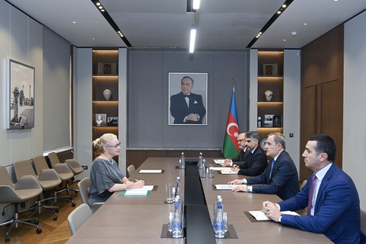 Ceyhun Bayramov İsveç səfiri ilə Azərbaycan-Aİ əməkdaşlığını müzakirə edib