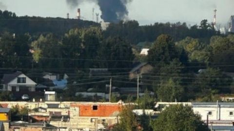 Ukrayna Ryazan neft emalı zavoduna PUA zərbəsi endirib