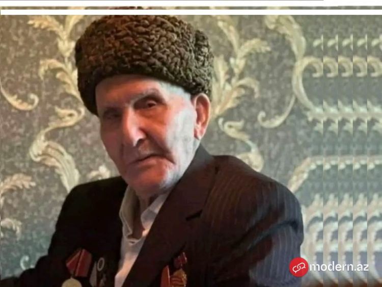 II Dünya müharibəsinin sağ qalan 5 veteranından biri, şəhid babası vəfat etdi