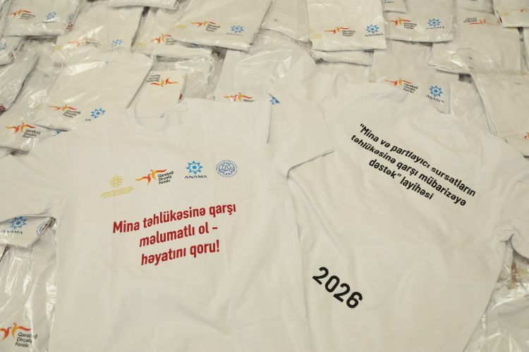 BAMF mina və partlayıcı sursatların təhlükəsinə dair maarifləndirmə üzrə yeni layihənin icrasına başlayıb - FOTO 