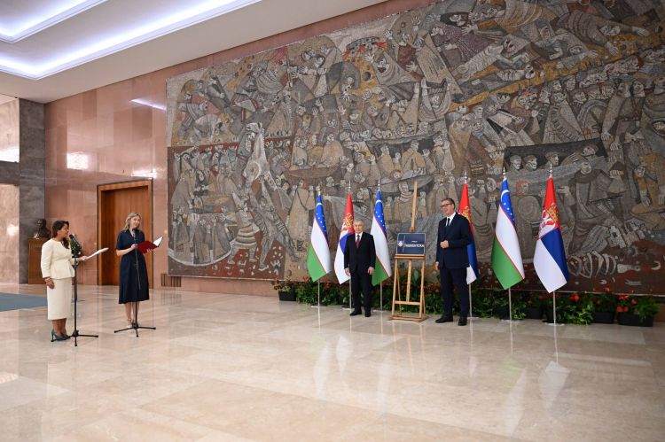 Belqradda küçələrindən birinə "Daşkənd" adı verilib