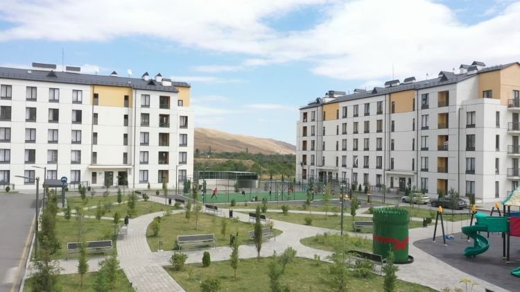 Ağdərənin Suqovuşan kəndində müasir infrastruktur qurulur 