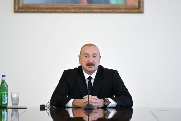 İlham Əliyev:  "Sülh prosesi əminəm ki, uzunmüddətli olacaq"